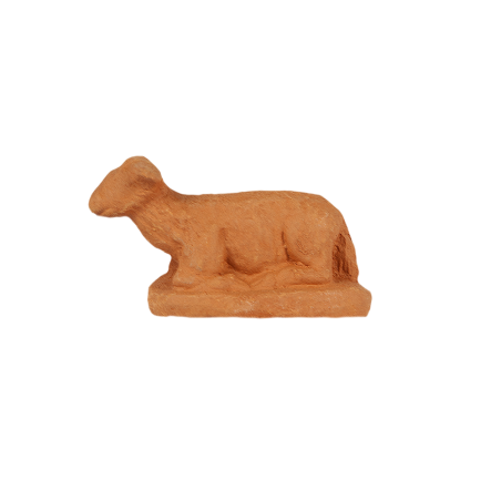 Mouton couché 7 CM à peindre