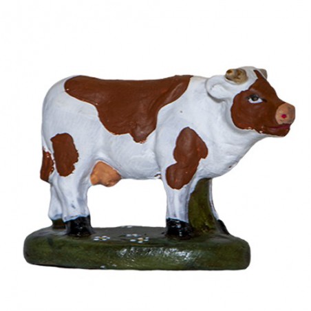 Vache laitière blanche